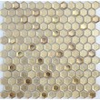 Мозаика LeeDo: Aureo grani hexagon 23x13x6 мм