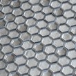 Мозаика LeeDo: Argento grani hexagon 23x13x6 мм рис.1