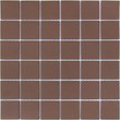 Мозаика LeeDo: Nana bruna 48x48x6 мм из керамогранита неглазурованная с прокрасом в массе