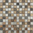 Мозаика LeeDo - Caramelle: Naturelle - Alcantara Ruggine 23х23х8 мм