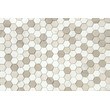 Мозаика LeeDo: Pietrine Hexagonal - Pietra Mix 3 матовая 18х30х6 мм рис.1