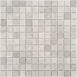 Мозаика LeeDo - Caramelle: Pietrine - Travertino Silver матовая 23x23x4 мм