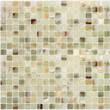 Мозаика LeeDo - Caramelle: Pietrine - Onice Jade Verde полированная 15x15x7 мм